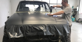 TOYOTA LAND CRUISER - matt szürke